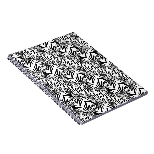 Anspruchsvoller Fleur Notizblock (Rechte Seite)