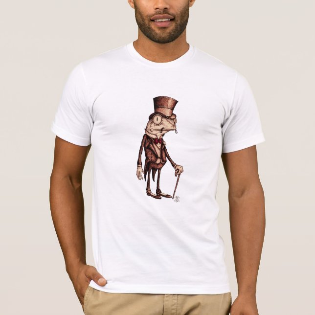 Anspruchsvoller Frosch T-Shirt (Vorderseite)