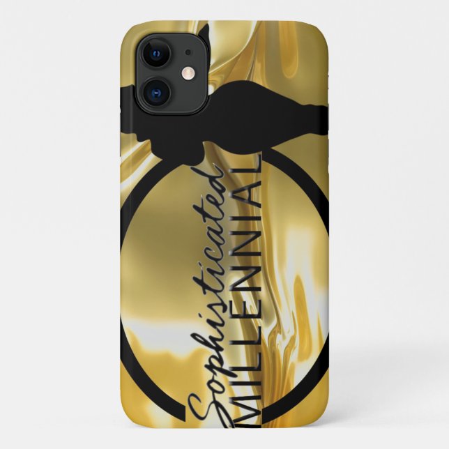 Anspruchsvolles Millenniums-Telefongehäuse Case-Mate iPhone Hülle (Rückseite)