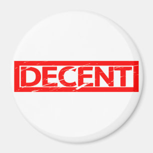 Anständige Briefmarke Magnet