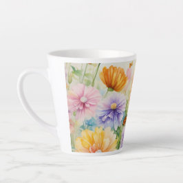 Anständiger Blumencup Milchtasse