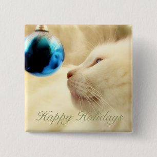 Anstarren einen blauen Stern Button