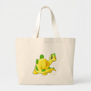 Anstarren von gelbem Chomby Jumbo Stoffbeutel
