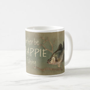 Anstatt Crappie Fishing Kaffeetasse