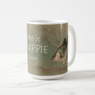 Anstatt Crappie Fishing Kaffeetasse