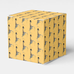 Anstechend TanzGiraffe Geschenkschachtel