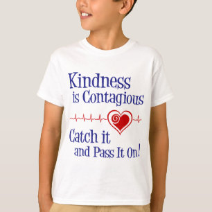 Ansteckend, Marineblau T-Shirt