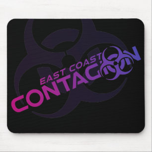 Ansteckung an der Ostküste (Licht auf Dunkelheit) Mousepad