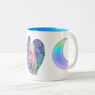Anstehend Zweifarbige Tasse