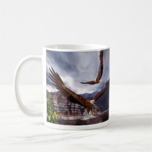 Ansteigen Kaffeetasse