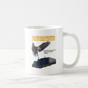 Ansteigender Eagle-LKW-Transport Tasse