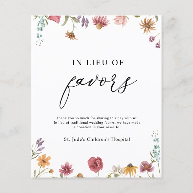 Anstelle der Spendenbefürworter unterzeichnen (Vorderseite)