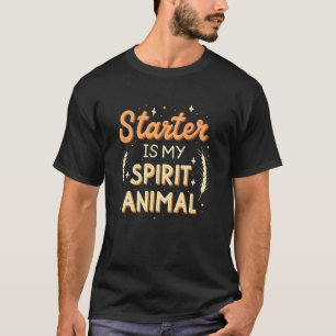 Anstellgut ist mein Seelentier - Retro-Sauerteig T-Shirt