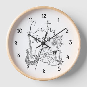 ANSTIEG DER LÄNDERMUSIK UHR