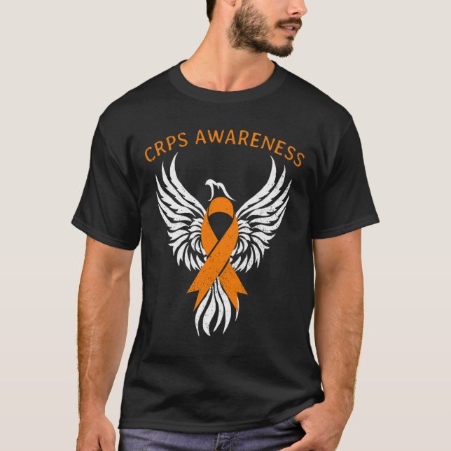 Anstieg der Phoenix Rsd Crps Sensibilisierungsmona T-Shirt (Vorderseite)