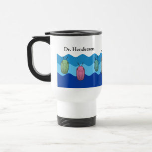 Anstieg der Trilobiten - prähistorisches Tier Reisebecher