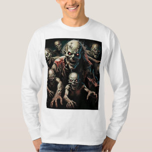 Anstieg des Untoten - Death Metal Zombie Horde T-S T-Shirt
