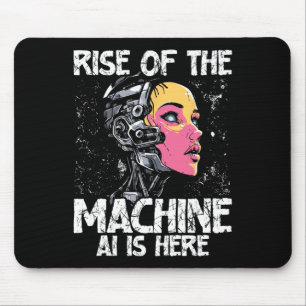 Anstieg des zukunftsorientierten menschlichen Robo Mousepad