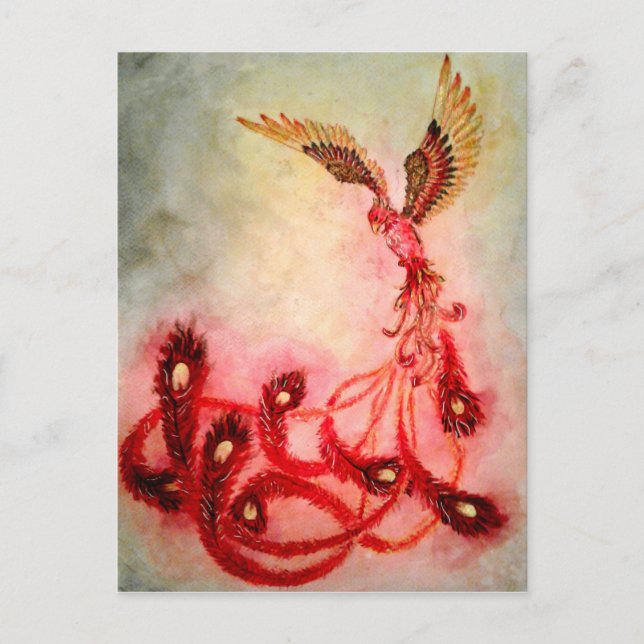 Anstieg - Phoenix Postkarte (Vorderseite)