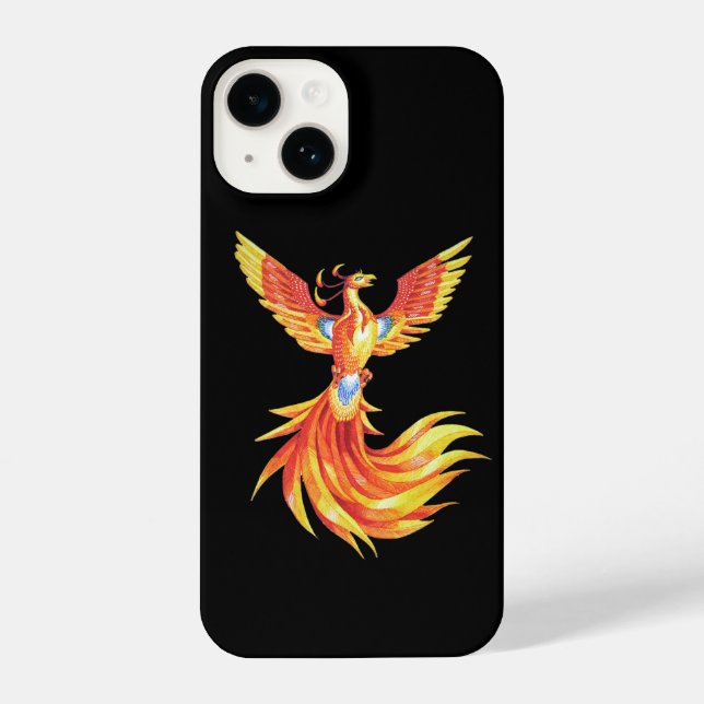 Anstieg von Pheonix iPhone Hülle (Rückseite)
