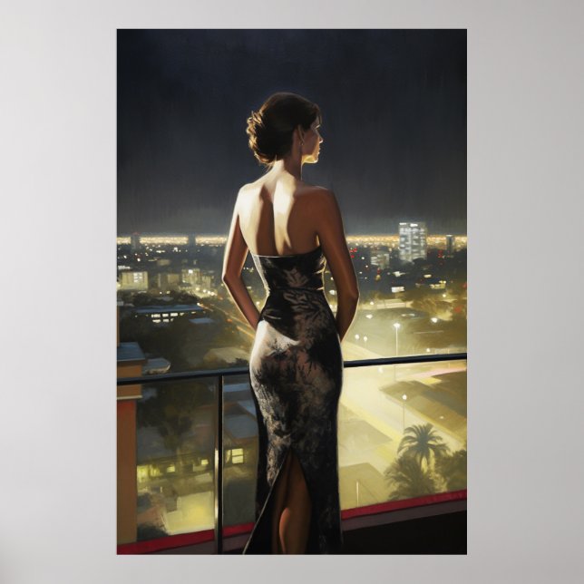 Anstiftung durch Mondlicht von Miami Poster (Vorne)