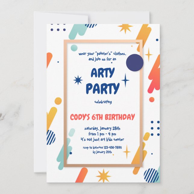 Anstoß Einladung (Vorderseite)