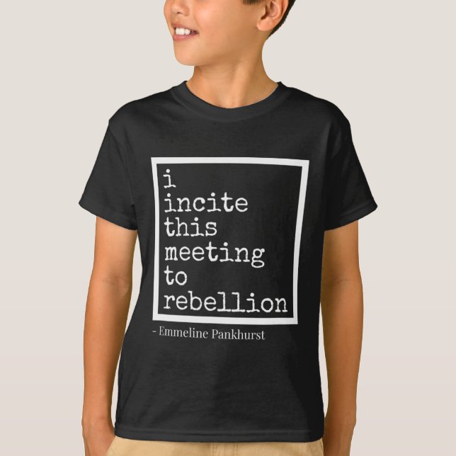 Anstoß zu diesem Treffen T-Shirt (Vorderseite)