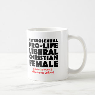 Anstößiger Prolife-Christlicher-Frauen-Tasse-Humor Tasse