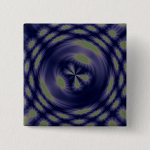 Anstract Art Fantasy Stars Button