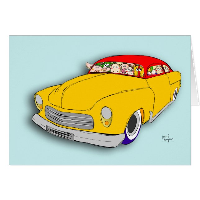 Anstreben eine Fahrt (Vorderseite (Horizontal))