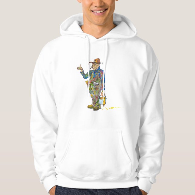 Anstreicher Hoodie (Vorderseite)
