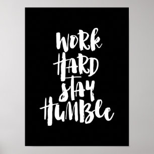 Anstrengend bleibe arbeiten poster