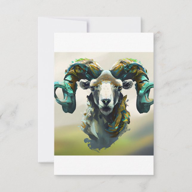 Anstrich Dankeskarte (Vorderseite)