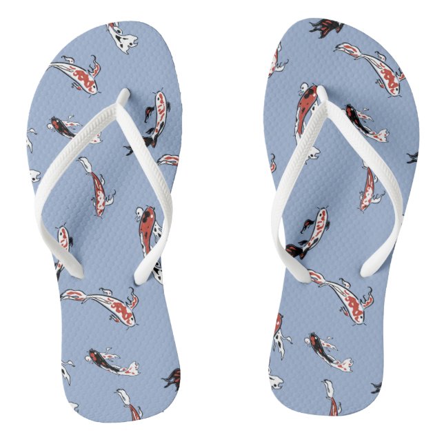 Anstrich Koi Schwimmen im Teich Flip Flops (Fußbett)