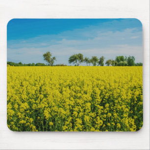 Anstrich von gelben Blumen Mousepad