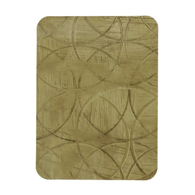 Anstrich von verbundenen Kreisen durch Jennifer Go Magnet (Vertikal)