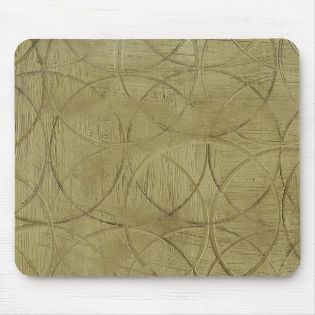 Anstrich von verbundenen Kreisen durch Jennifer Go Mousepad (Vorne)
