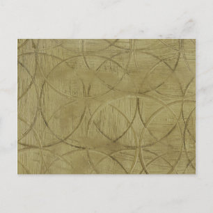 Anstrich von verbundenen Kreisen durch Jennifer Go Postkarte