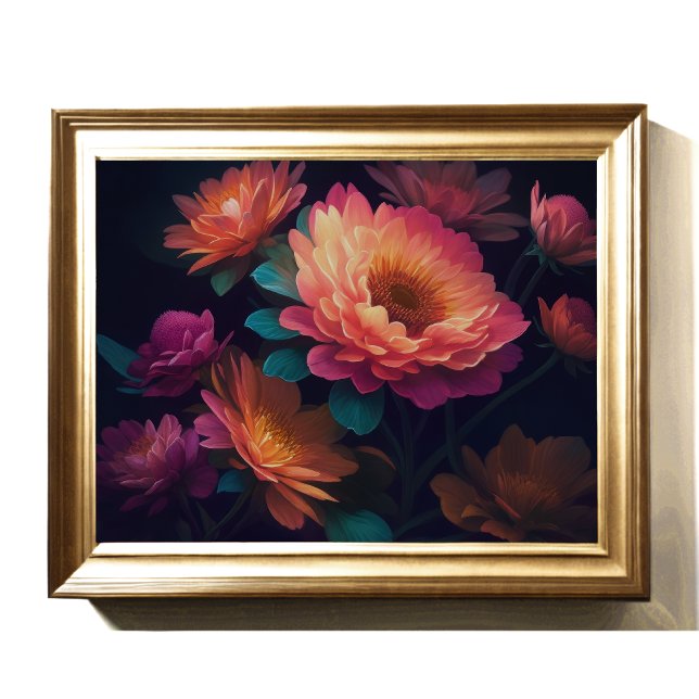 Anstrichene Blume Fett 4:3 Poster (Von Creator hochgeladen)