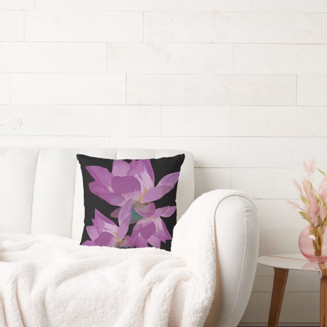 Anstrichene Blume Kissen (Liege)