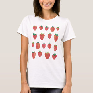 Anstrichene Erdbeeren T-Shirt