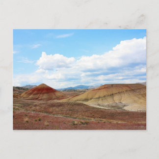 Anstrichene Hügel John Day Fossil Beds Oregon Post Postkarte