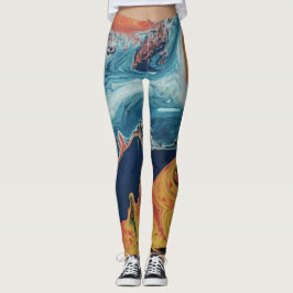 Anstrichene Leggings