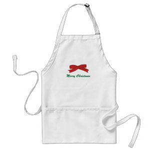 Anstrichene Weihnachtslieder von Red Bow Schürze
