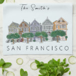 Anstrichfarbene Ladys San Francisco Geschirrtuch<br><div class="desc">Fügen Sie Ihrer Küche eine Touch San Francisco Charme hinzu mit unserem exklusiven Küchentuch "Painted Ladys". Dieses wunderschön gestaltete Teetuch zeigt eine malerische Darstellung der Viktorianischen, als bemalten Ladys bekannten, ikonischen Häuser, die das Wesen dieses geliebten Stadtbildes erfassen. Einzigartiges Design: Unser Küchentuch präsentiert eine lebendige und detaillierte Darstellung der berühmten...</div>