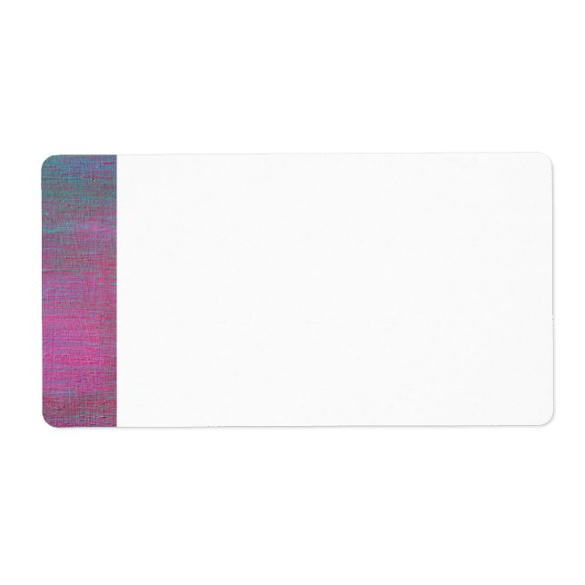 Anstrichfarbenes Versandetikett (Vorne)