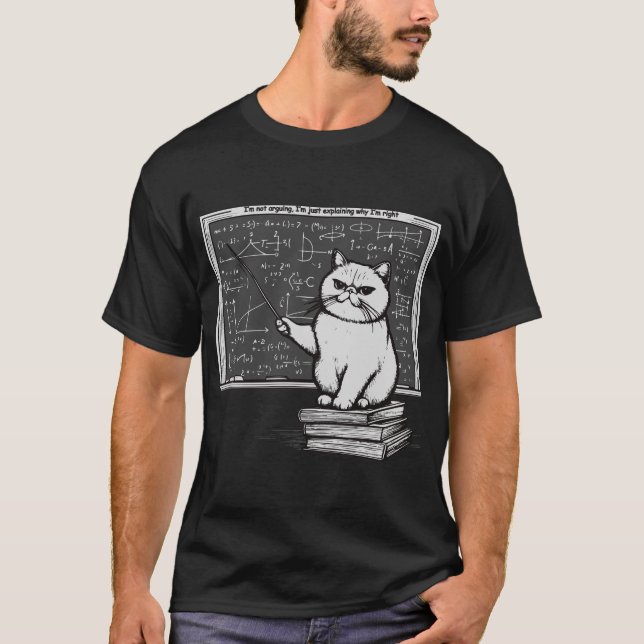 answer cat T-Shirt (Vorderseite)