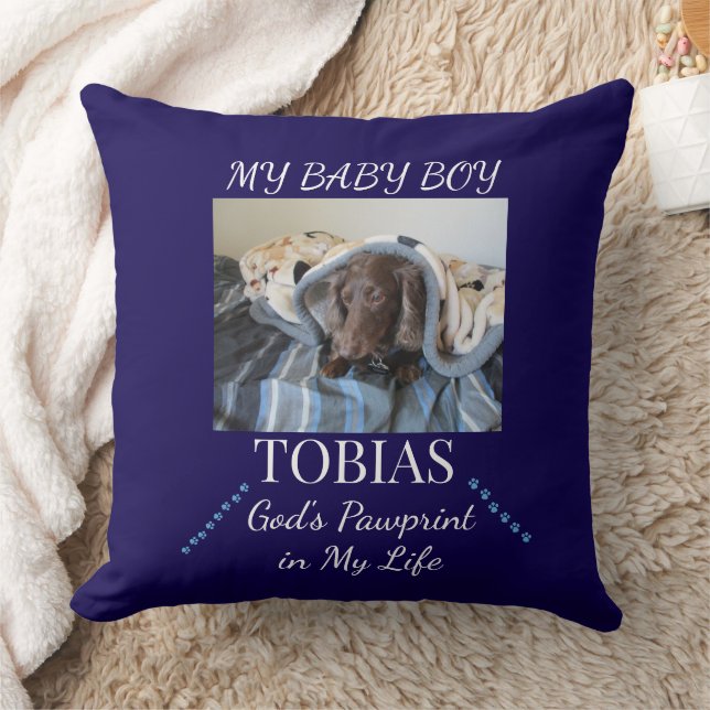 Answered Prayer Pawprint Kissen (Decke)