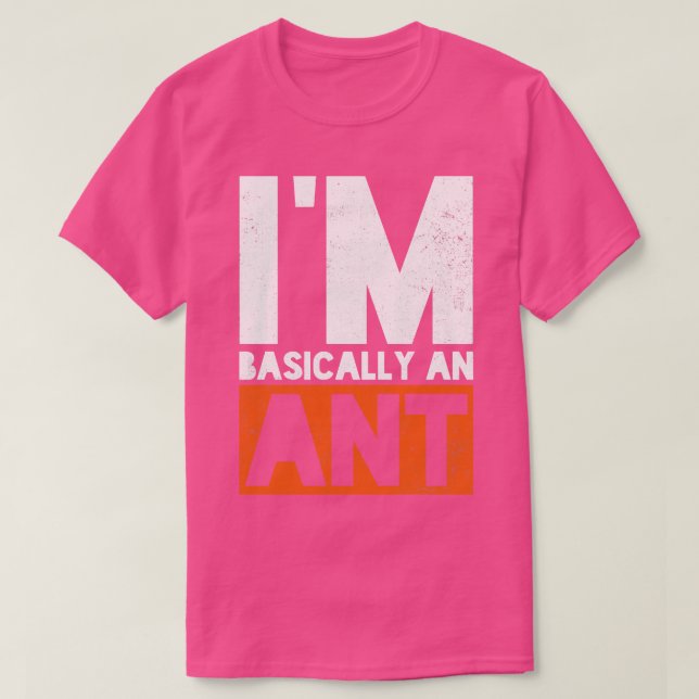 Ant Ant Lover Ant Keeper T-Shirt (Design vorne)