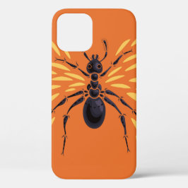 Ant Art Insect Lover Fiery Orange Entomology Case-Mate iPhone Hülle